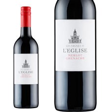 Les Vignes de L'Eglise, Merlot/Grenache IGP Pays d`Oc 2016