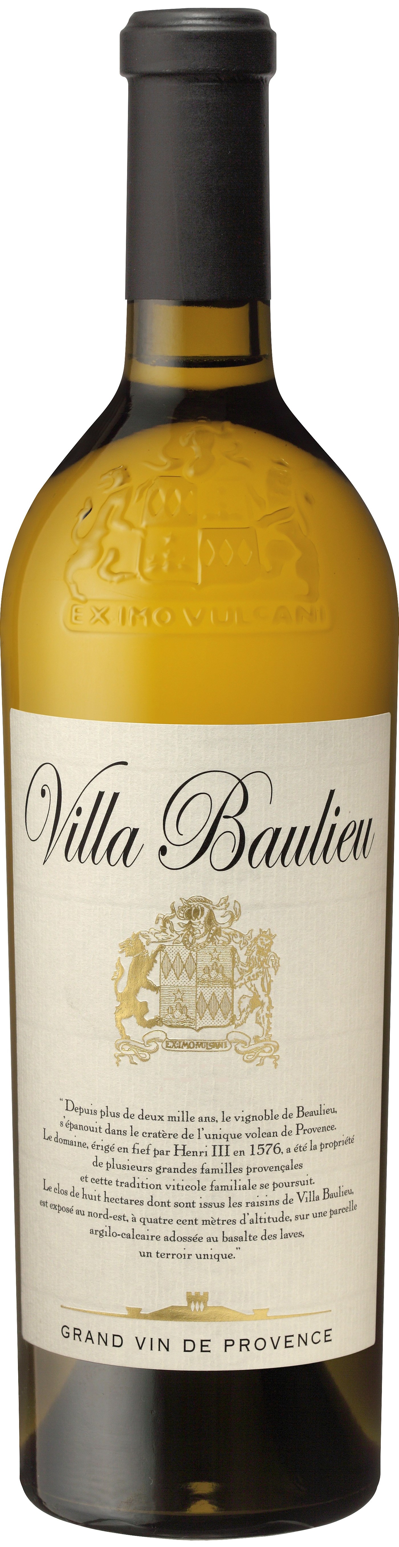 Villa Baulieu, Coteaux d’Aix-en-Provence Blanc 2013