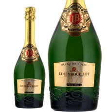 Louis Bouillot, `Perle Noire` Méthode Traditionelle de Bourgogne Blanc de Noirs Brut NV