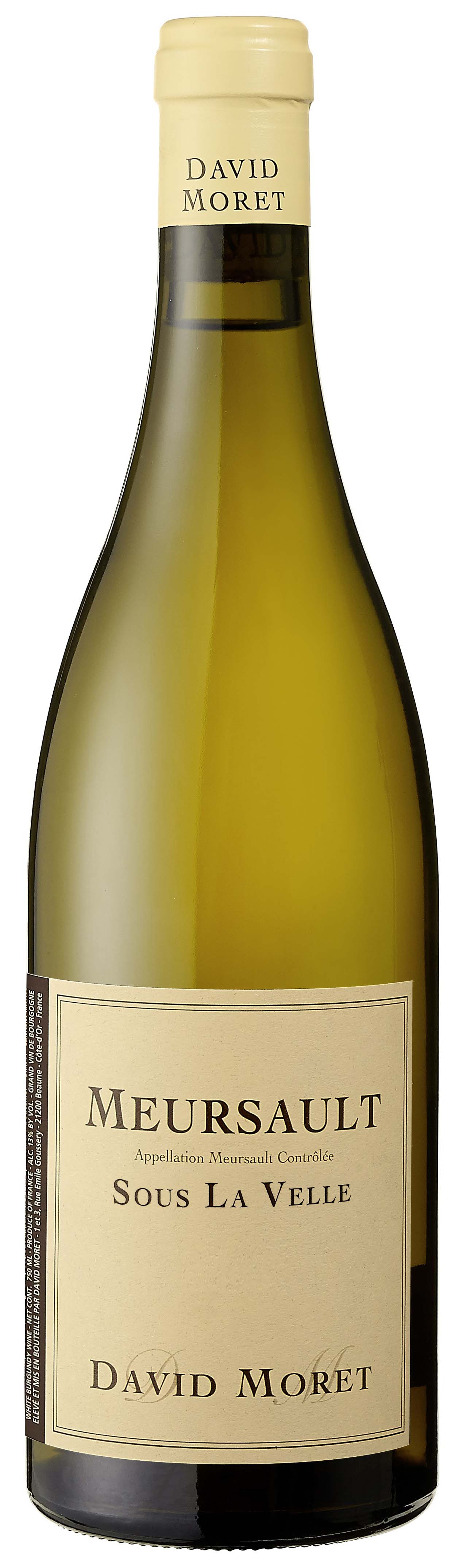 David Moret, Meursault `Sous La Velle`