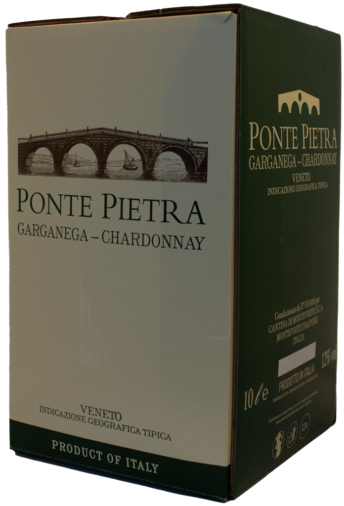 Ponte Pietra, Garganega/Chardonnay 10 Litre Bag-in-Box
