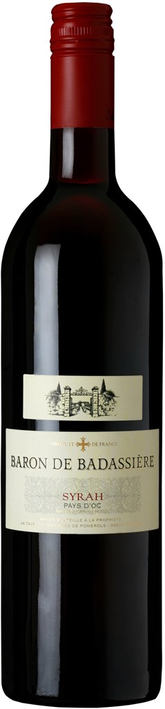 Baron de Badassière, Syrah IGP Côtes de Thau