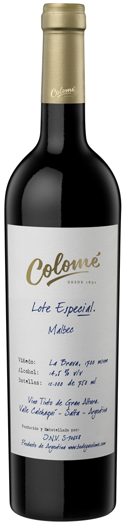 Bodega Colomé `Lote Especial`, `La Brava` Malbec