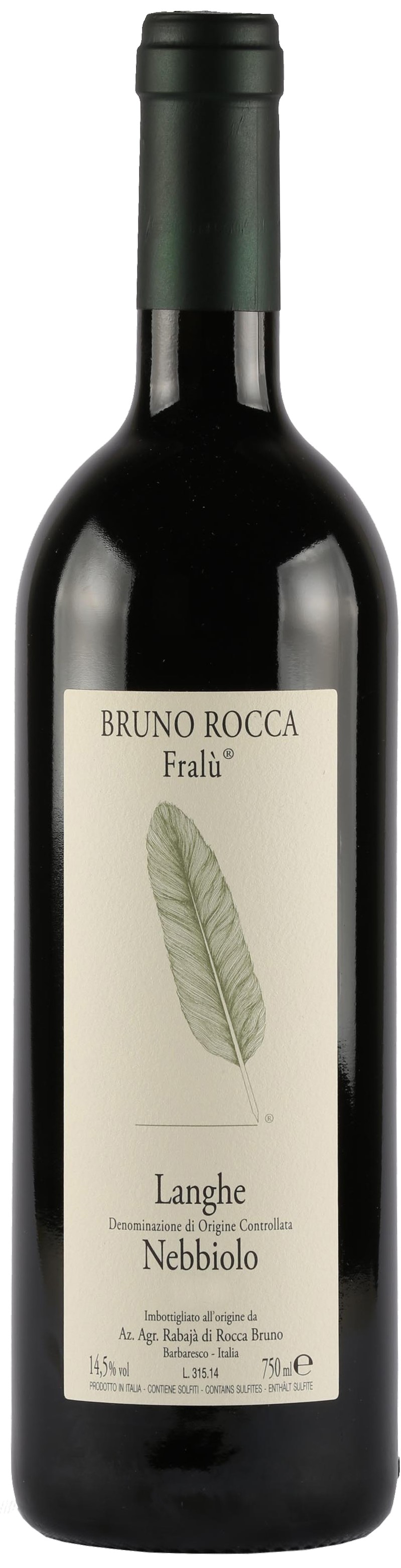 Bruno Rocca, Langhe Nebbiolo `Fralù`