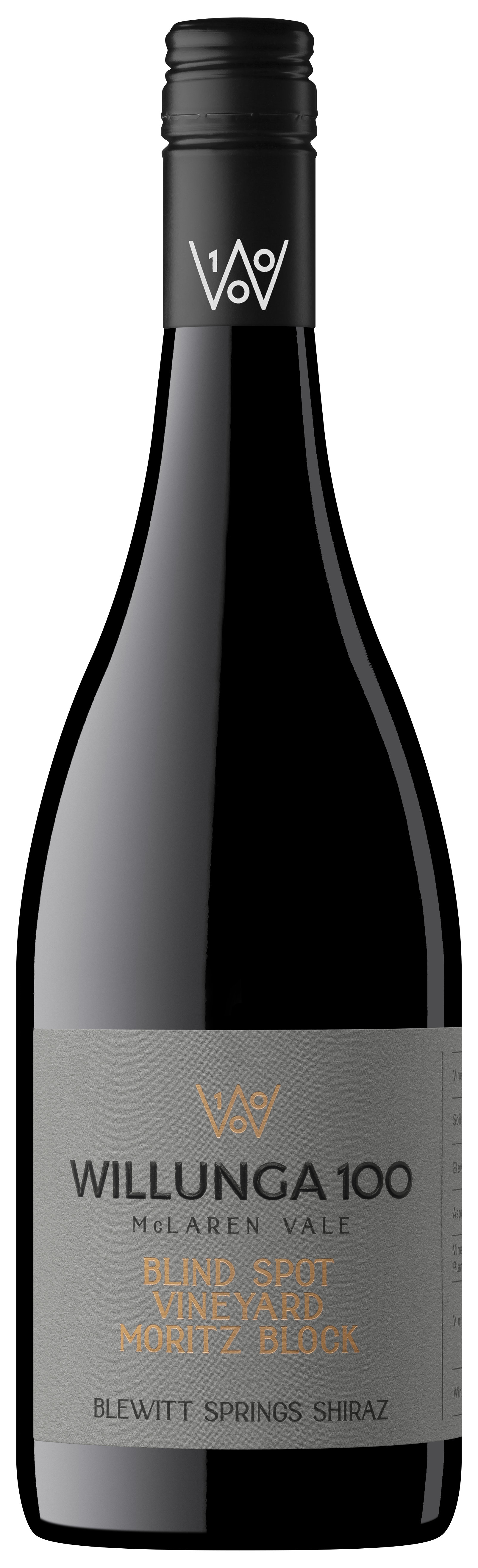 Willunga 100, `Blind Spot Vineyard Moritz Block` Blewitt Springs Shiraz