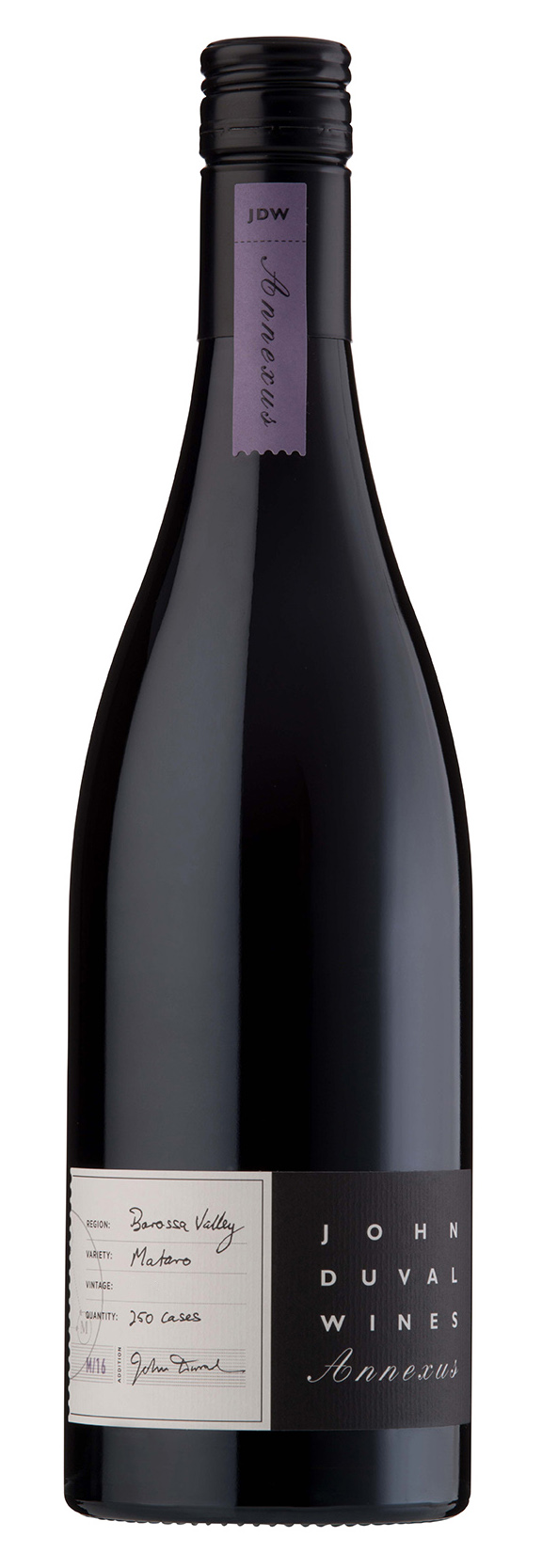 John Duval, `Annexus` Barossa Valley Mataro