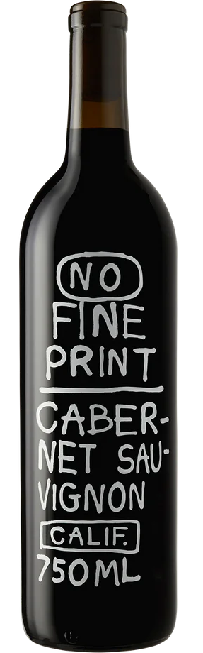 No Fine Print, Cabernet Sauvignon