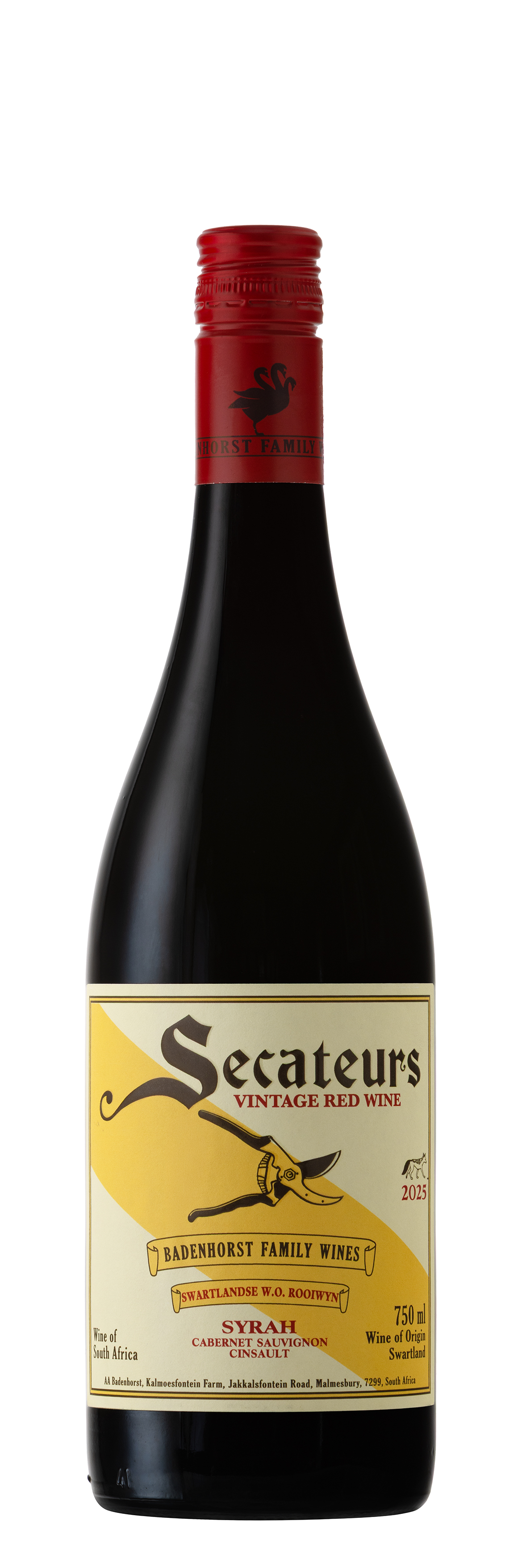 AA Badenhorst Family Wines, Secateurs Red Blend