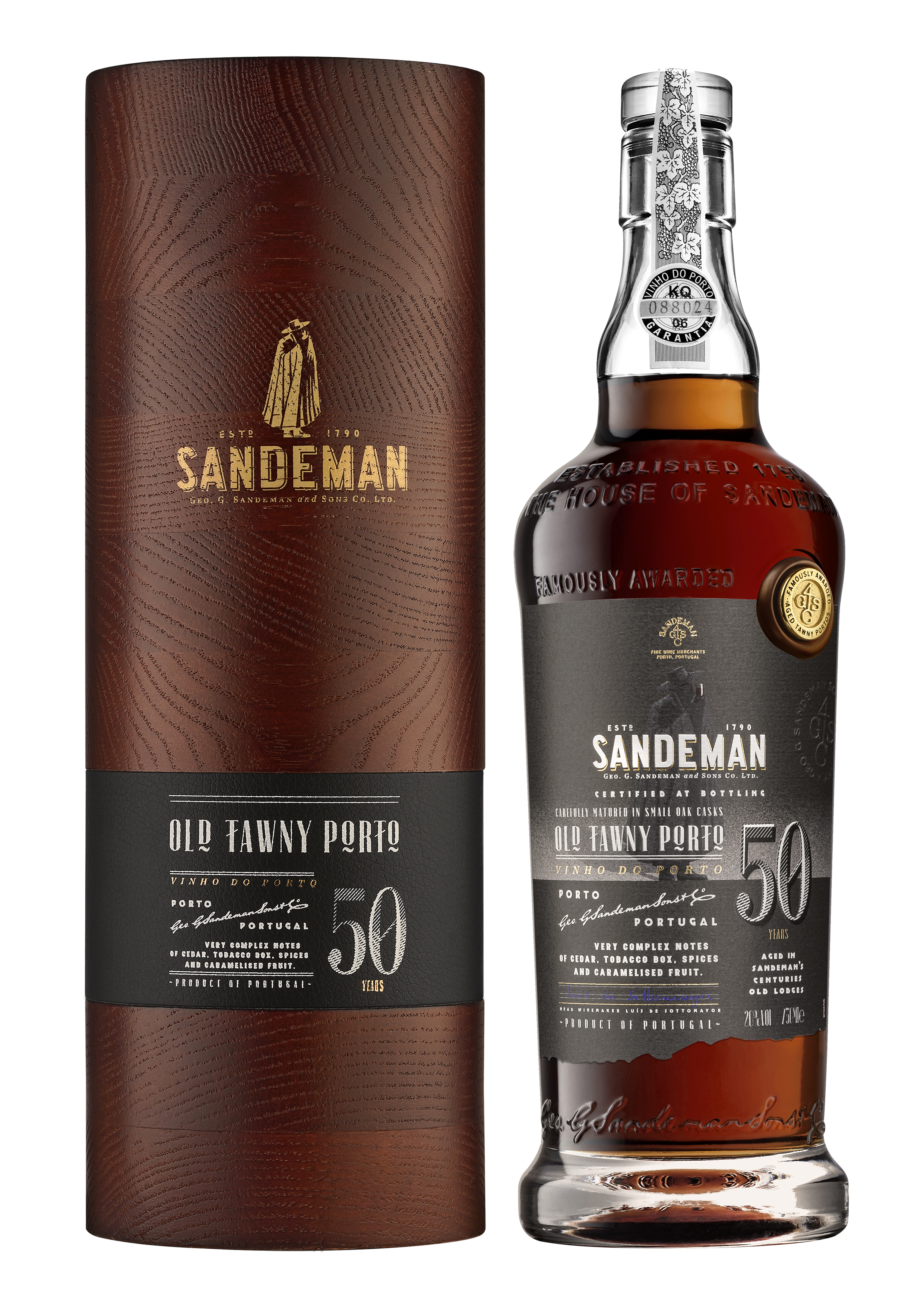 Sandeman, 50-Year-Old Tawny Port (Wooden Gift Box)