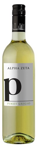 Alpha Zeta, `P` Pinot Grigio